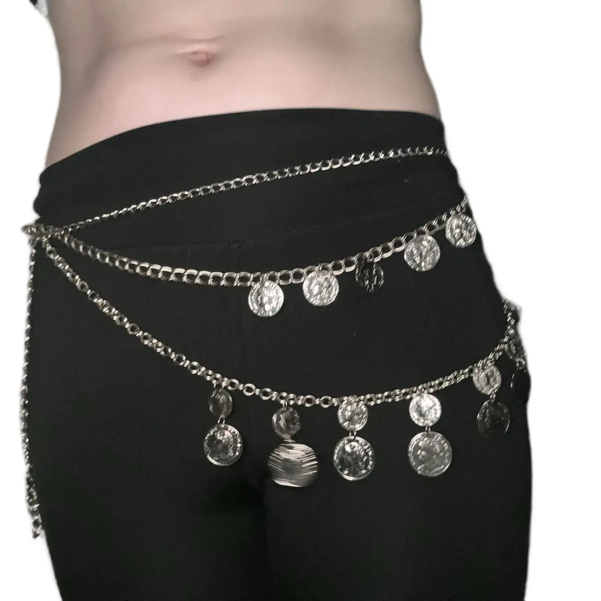 coin chain belt / belly dancing belt