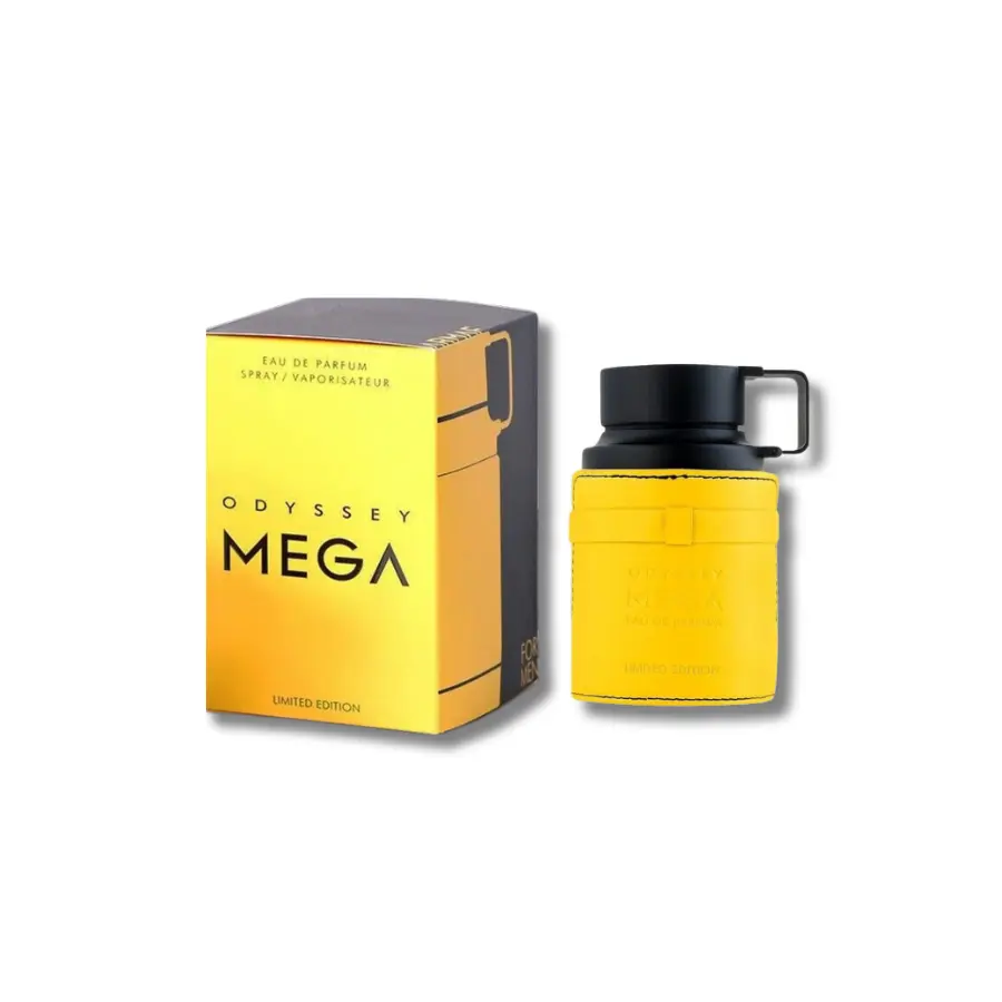 Armaf Odyssey Mega Limited Edition Eau De Parfum, Long Lasting Arab Perfume for Men with an Aromatic Citrusy Woody Scent, 2.02 fl oz, Aromatic Citrusy Fragrance