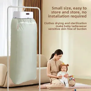 Foldable Air Dryer Household Small Baby Clothes Dryer Dormitory Travel Portable Clothes Dryer