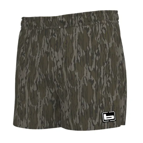Banded Bottomland Camo Shorts | Timber Hunting Shorts | Woodland Hunting Apparel | Woodland Camouflage Shorts | Deer Hunting Shorts | Turkey Hunting Gear | Bow Hunting Outfit | Backwoods Camo Shorts | Men's Outdoor Shorts | Lightweight Performance Shorts