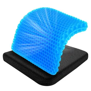 Double-layered honeycomb gel seat cushion is highly elastic, easy to carry, foldable, and detachable. It enhances airflow, keeping the bottom cool, and is suitable for those who sit for long periods in the office or car. It's also an excellent gift