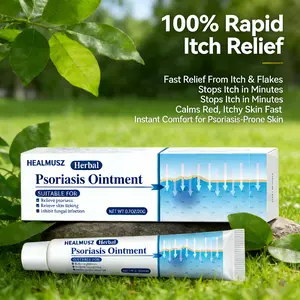 Antifungal & Psoriasis Cream – 100% Natural Plant Formula – Clinically Proven Fast Relief for Itching, Dryness, Redness & Flaking – Treats Psoriasis, Ringworm, Jock Itch, Athlete’s Foot – Deep Hydration, Skin Repair, Prevents Recurrence – 20g