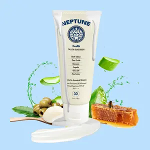 Neptune Tallow Moisturizing Sunscreen - Non Nano Zinc Oxide SPF 30 with Aloe Butter Neptune Tallow Moisturizing Sunscreen - Non Nano Zinc Oxide SPF 30 with Aloe Butter