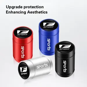 4Pcs Car Badge Wheel Tires Valve Caps Tyre Valve Stem Covers For Lexus F-SPORT ES RX NX LS UX LM LX GX LC RZ IS CT GS RC HS SC TX LBX IS300 RX350 LS500 LX600 NX260 CT200