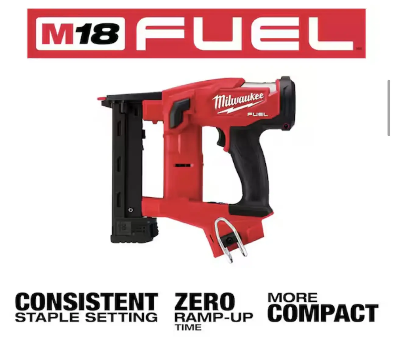 Milwaukee M18 FUEL 18-Volt Lithium-Ion Brushless Cordless Gen II 18-Gauge Brad Nailer