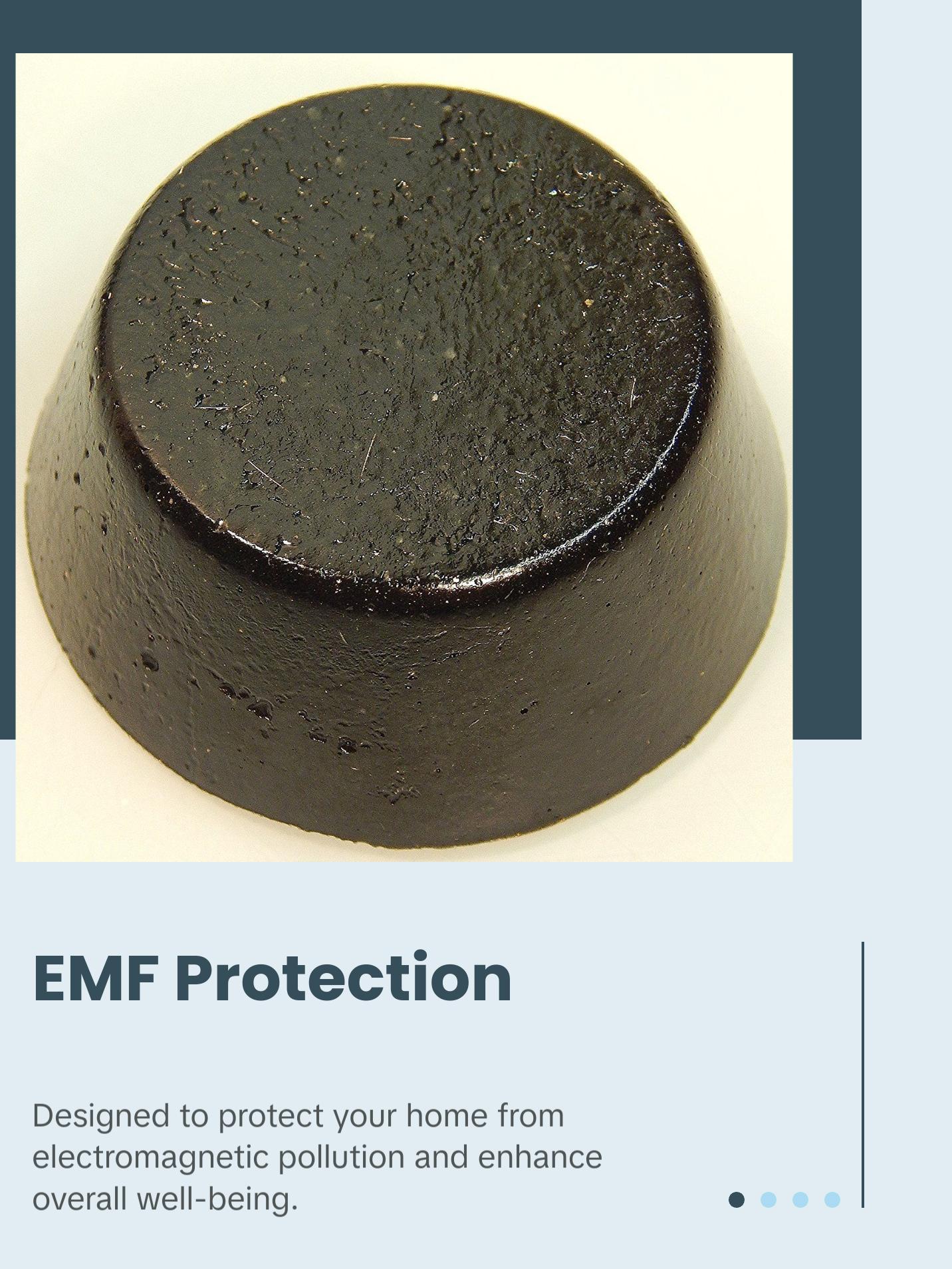 Orgonite Andy Black Sun Orgonite Tower Busters - Powerful Orgone Generator EMF Protection - Small Towerbuster Puck