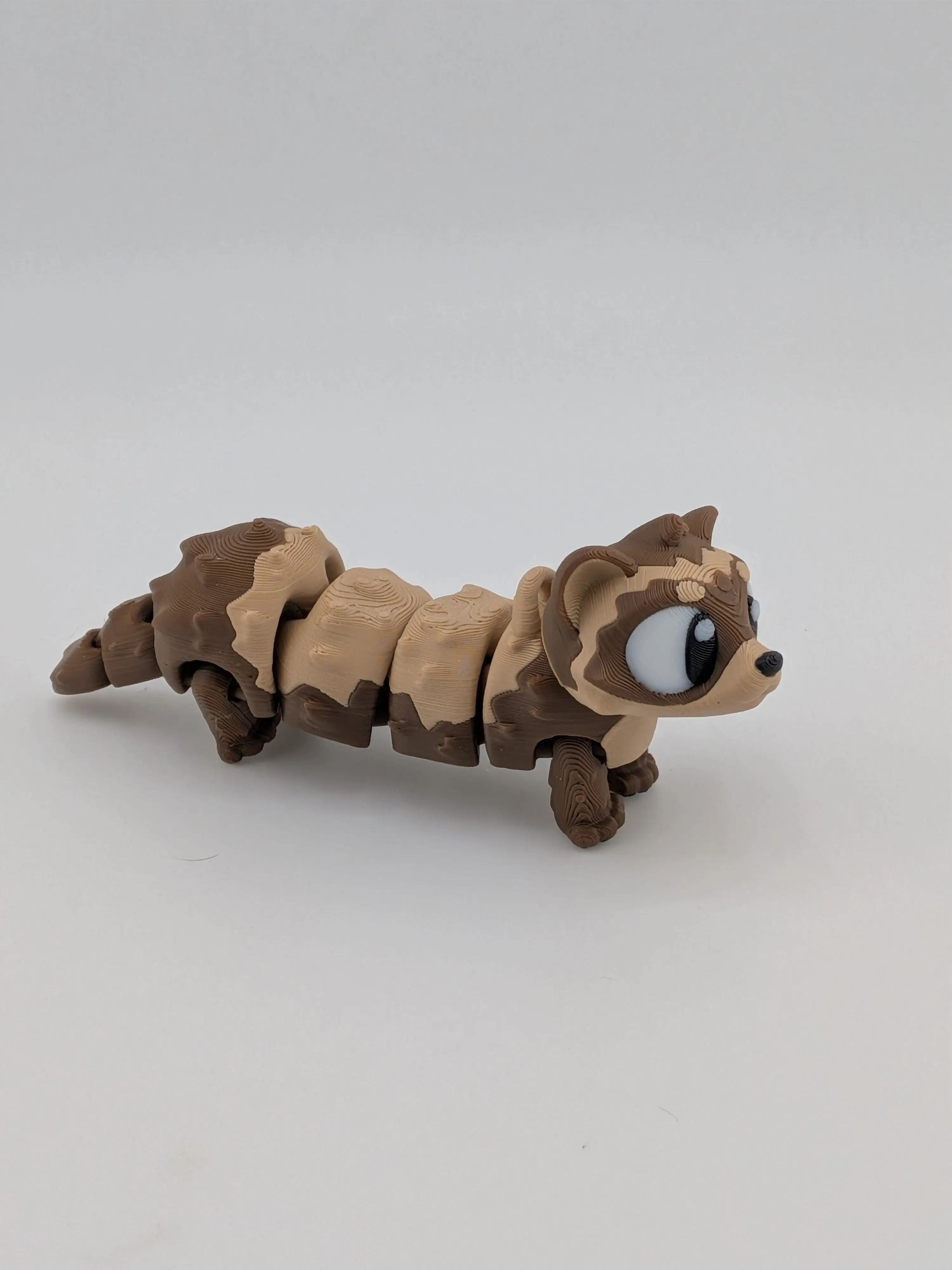 🦦✨ Mini Flexi Ferret! 🥨 3.6" Articulated "Slinky" Fidget & Pocket Sidekick 🐾🌀