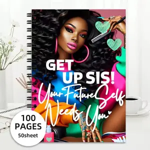 Motivational Theme A5 Coil Notebook, Ideal for Journaling, Goal Planning, Study Notes, Perfect as a Planner, Versatile Handwritten Diary