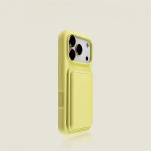 fashion  candy Dragon Fruit Liquid Magnetic Card Holder Phone Case Compatible with iPhone 17/16 Pro Apple 17 Pro Max Shockproof 15/14 Magnetic Shockproof Phone Case