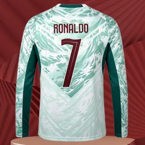 2026 Portugal National Team Home Away No.7 Cristiano Ronaldo Short Long Sleeved Football Shirt Jersey