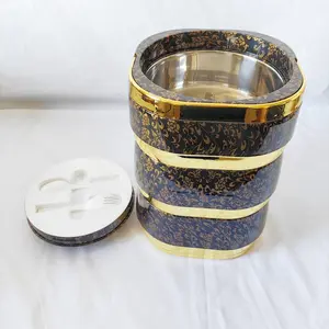 Mirarabel Portable Food Warmer, Heating Lunch Box (Set of 3)