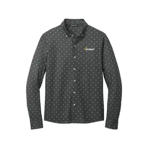 900 Global Mercer+Mettle Stretch Button Down Bowling Shirt