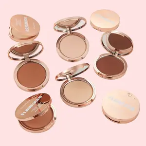 PHOFAY Matte Setting Pressed Powder Flawless Finish 8g Concealer Foundation Makeup for Oily Skin Types Flawless Foundation Makeup Concealer Cosmetic