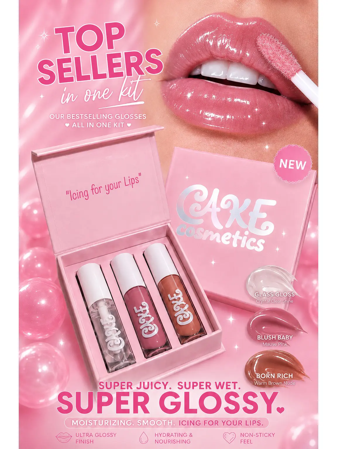 Pink/Nude Set (3 Pack) Pink/Nude Set (3 Pack)