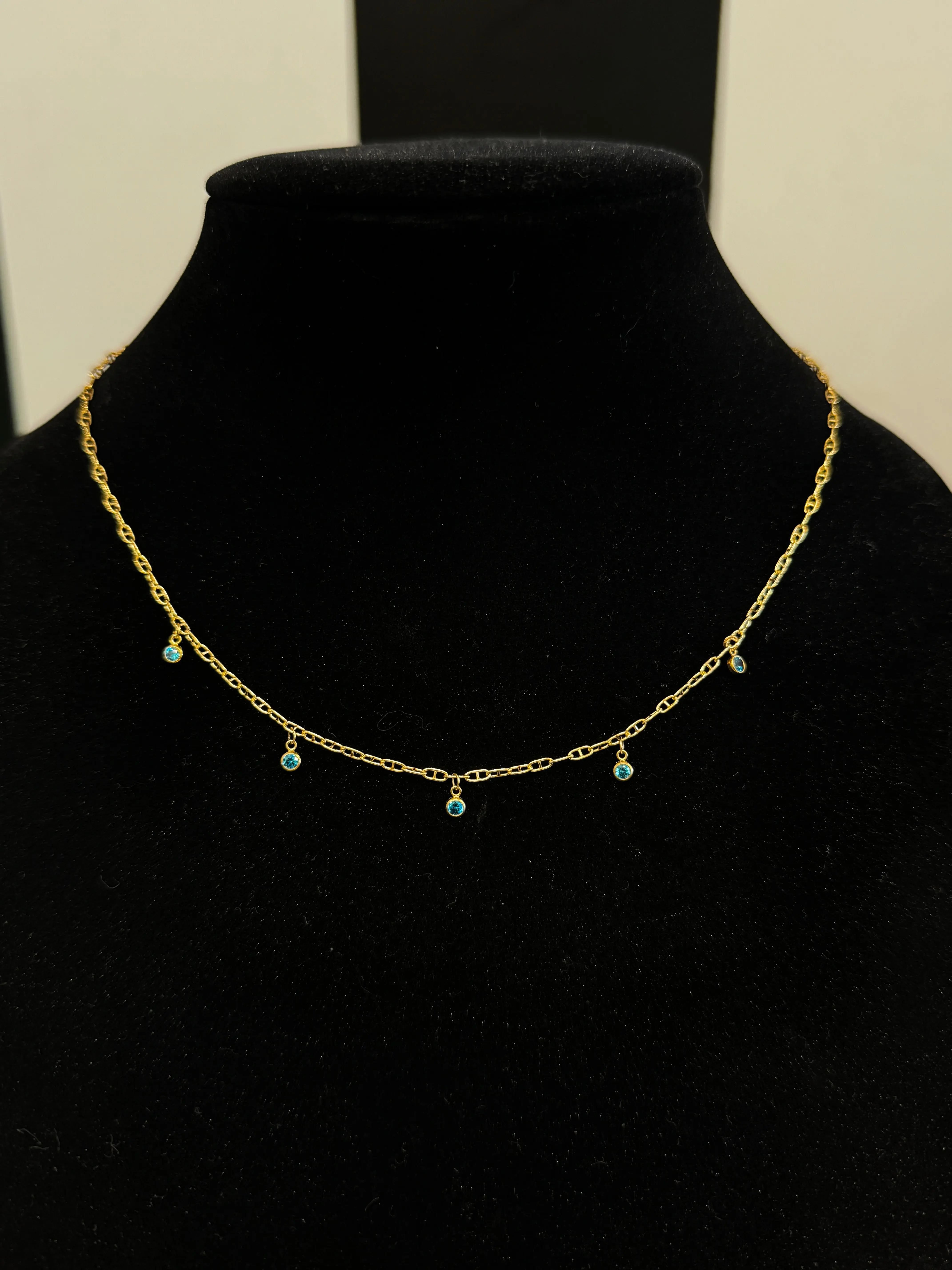Handmade Custom Charm Necklace  – Gold Filled