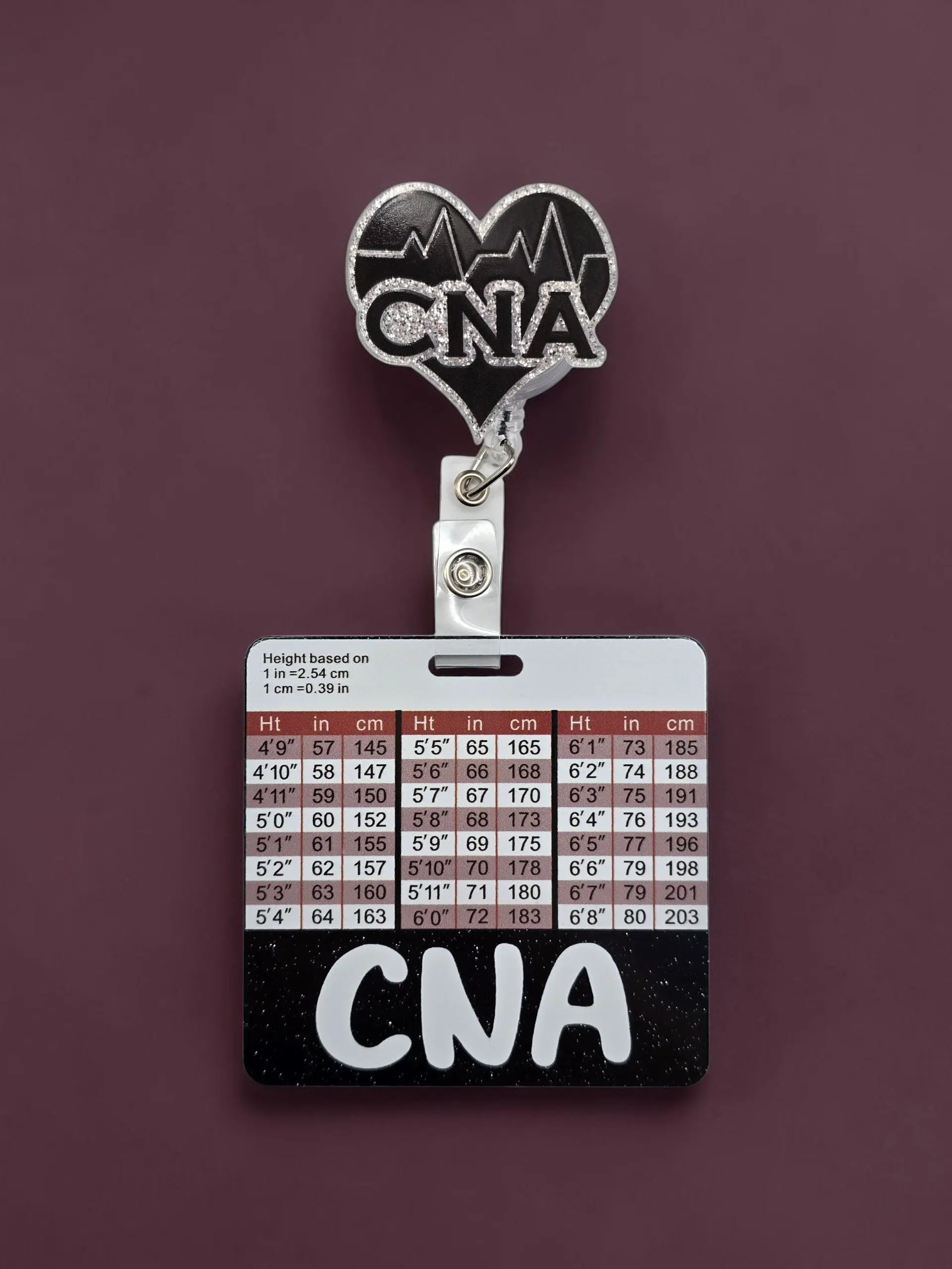 CNA Badge Reel with Square Badge Buddy