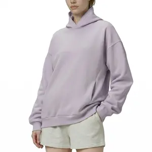 380 GSM heavy-weight model; unisex comfort cocoon-style oversized hooded sweatshirt; pet hair resistant, easy-to-clean sports hoodie; suitable as a gift for dog and cat owners; Lyocell blend pullover hoodie.