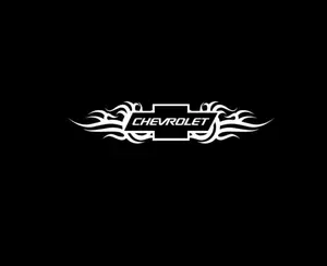 Chevrolet Tribal Bowtie Window Decal Sticker