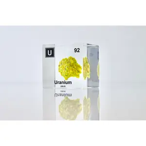 Uranium Element Cube (2inch Autunite)