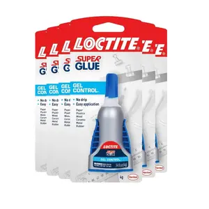 Loctite Super Glue Gel Control Quick Dry  0.14 fl oz - 6 Pack