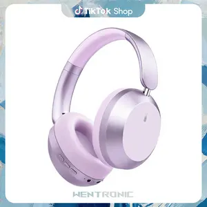 Wentronic Y05 Bluetooth Wireless Headphones Over Ear with Microphone 48 Hours Playtime, High Sound Quality Foldable Soft Earpads Earphones for Travel