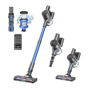 AwwPicks  ZokerVacuum Vacuum Cleaners for Home, Cordless Vacuum Cleaner with 80000 RPM High-Speed Brushless Motor, 2600mAh Powerful Lithium Batteries, 5 Stages High Efficiency Filtration, Up to 40 Mins Runtime
