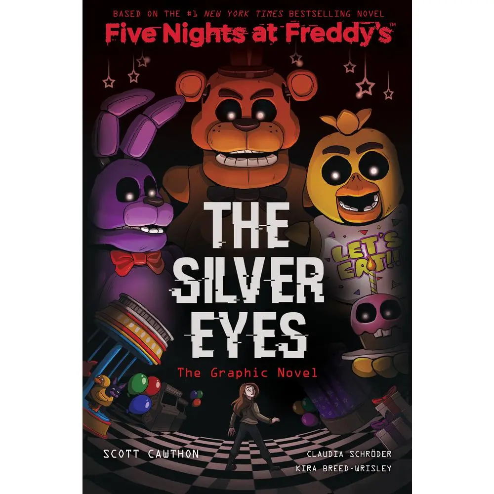 USED Book - The Silver Eyes: Five Nights at Freddy's (Five Nights at Freddy's Graphic Novel #1): Volume 1 by Cawthon, Scott (Paperback) - english