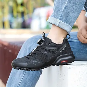 Sneakers, Men' & Women' - Hiking - Lightweight Breathable Outdoor Trekking Shoes with MD/Rubber Sole, Cushioning & Non-Slip Traction - -Terrain for Trail, Mountain, Urban (Unisex)