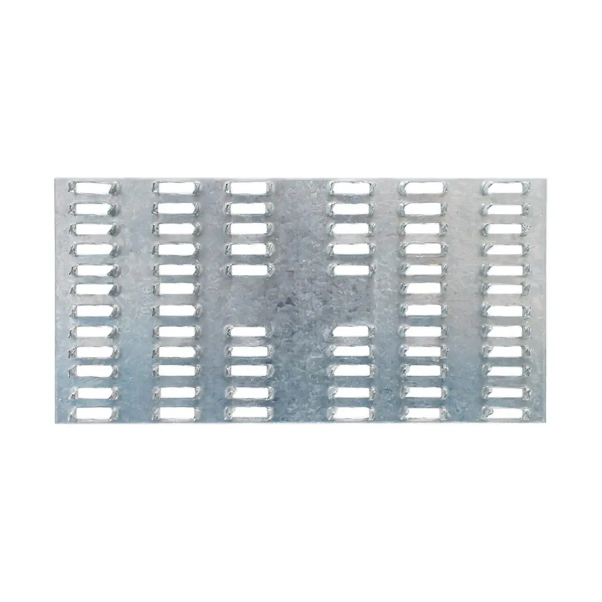 Simpson 5607122 3x6 in. Mending Oblong Aluminum Plate, Galvanized Oblong Plate for Kitchenware, Cutlery & Tableware Use, Aluminum Plate Plates, Galvanized Plates