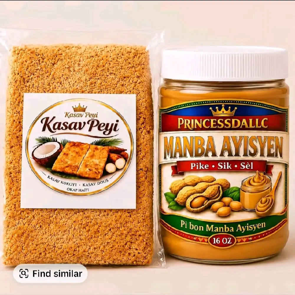 manba peyi kasav dous kokoye