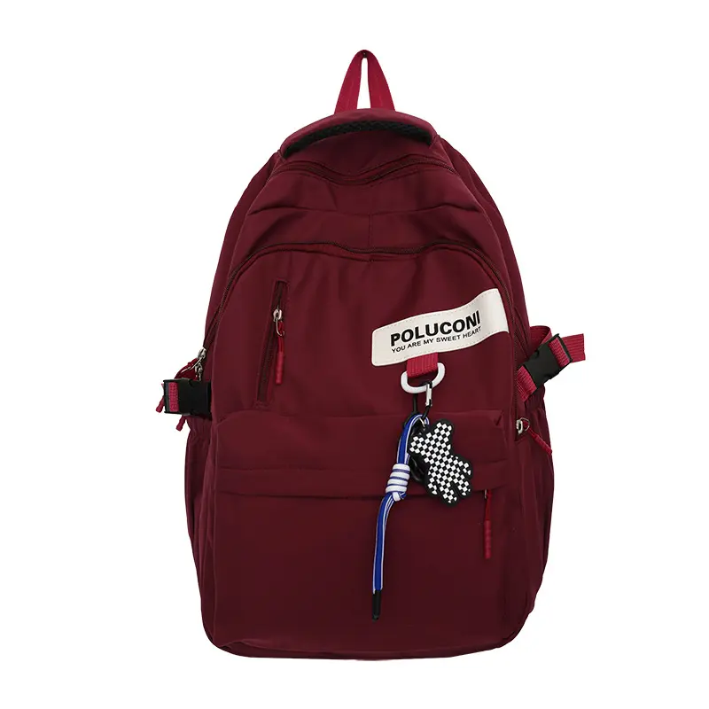 Unisex Korean-Style Trendy Durable Multifunctional Acrylic Backpack - Large-Capacity, Double-Stitched for College Students, Daily Use