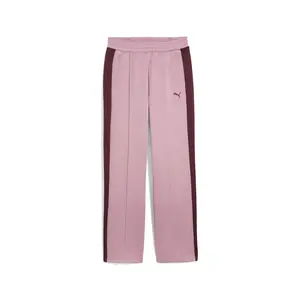 PUMA Womens T7 Always On Straight Pants Casual - Pink