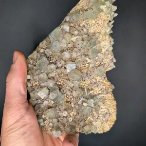 Okarusu Fluorite and Quartz Crystal