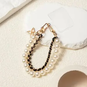 DIY-Bead charm; beaded flower charm; beads charm with bow; colorful  bead charm; beaded pearl charm