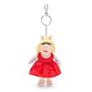 Disney Store Miss Piggy Plush Keychain Bag Charm – The Muppets – 6 1/2''