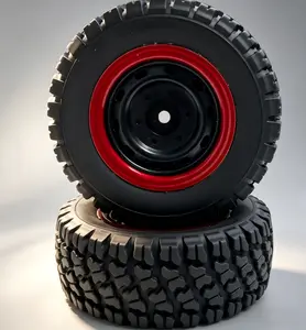 RC high-speed car 2 tires, replacement tires.