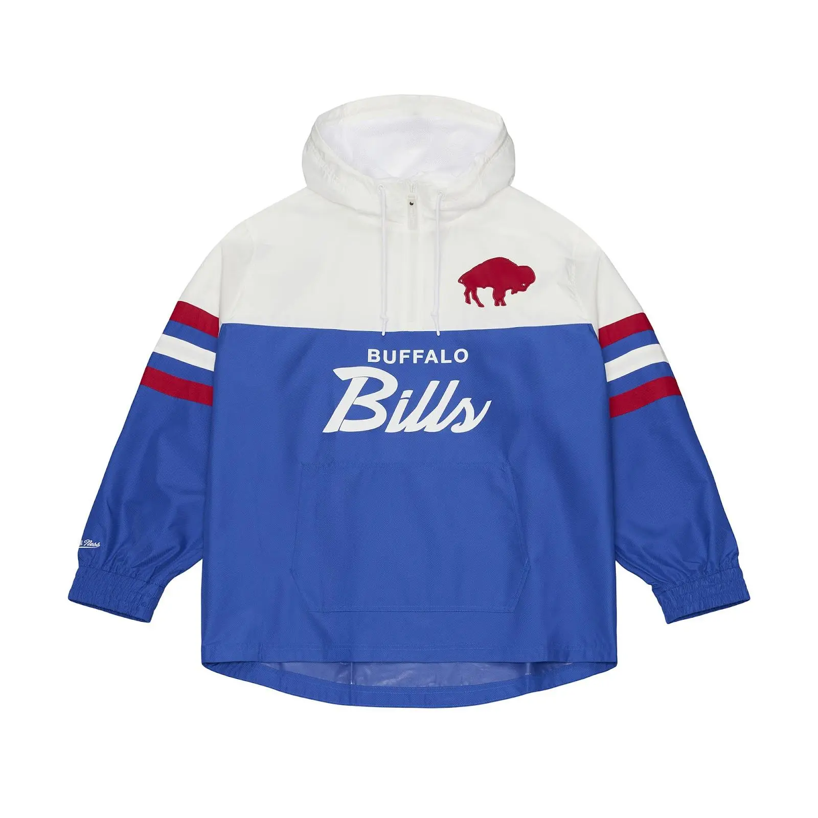 Buffalo Bills Royal Head Coach Lightweight Anorak Quarter-Zip Windbreaker