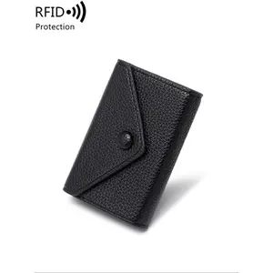 2026 NEW Women Men Solid Color PU Card Holder Mini Short Wallet Lightweight Portable Casual Versatile TikTokShop