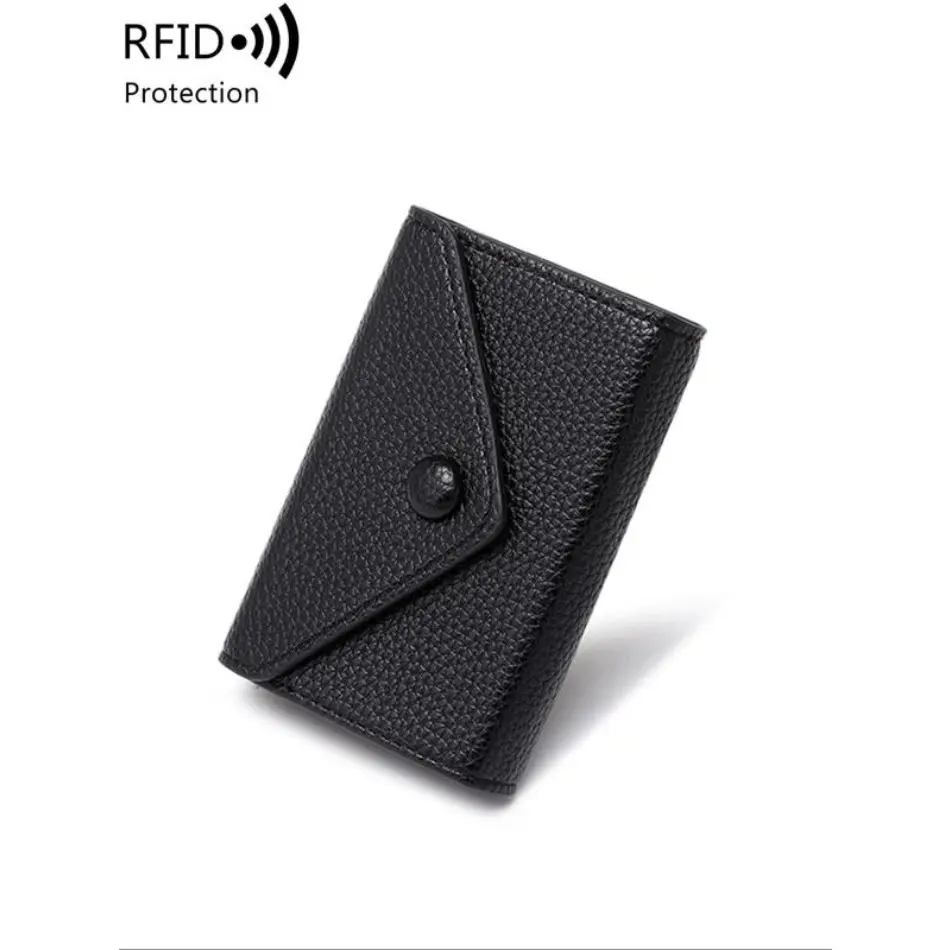 Unisex Mini Short Wallet in Modern PU Leather, Casual and Sporty Chic Solid Design, Lightweight and Portable with a Compact Fit, Card Storage, Outdoor, Purse, Sports & Outdoor, Mini Wallet
