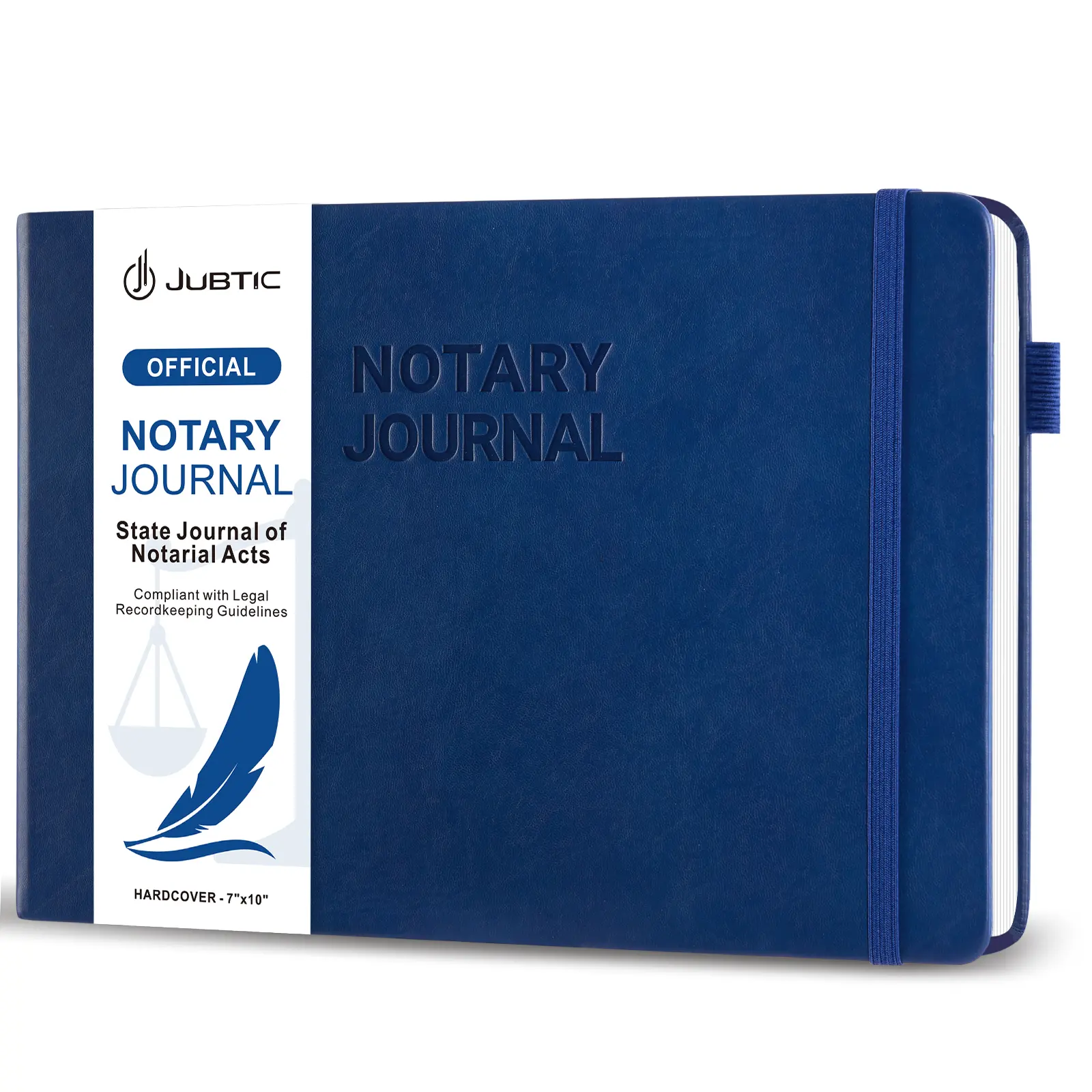 JUBTIC Notary Journal Log Book - Notary Public Journal of Notarial Acts (Dark Green / Navy Blue) JUBTIC Notary Journal Log Book - Notary Public Journal of Notarial Acts (Dark Green / Navy Blue)
