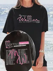 Wallen Still The Problem Tour Shirt, Pink Cowboy Boots Country Tee, Tour 2026 Fan Shirt Summer 2026 Tour T-Shirt, Concert Tee