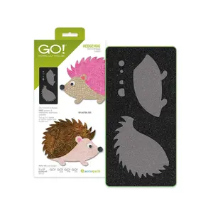 AccuQuilt GO! Hedgehog Die (Die to Try, August 2025) Crafts Sticker Sheets