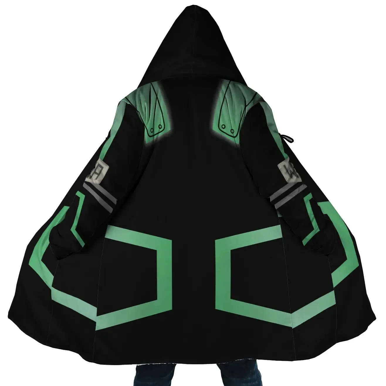 Deku Dream Cloak Coat, My Hero Academia Men's Women's Hooded coat, Fleece Jackets Coats, Gift For Men And Women