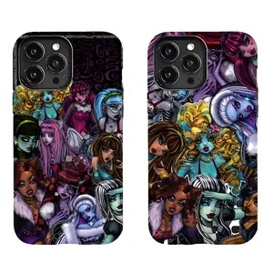Monster High Boo Crew Collage Phone Case-for iPhone17 ProMax /16/15/14/13/12/11 Plus for Samsung phones, suitable for both men and women,  Perfect Gift for Women Men.A gift for the fans