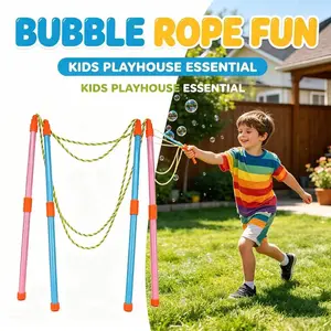 Durable Plastic Bubble Blowing Rope, Ideal for Large Bubbles, Perfect for Parties, Weddings, Festivals, Outdoor Performances, Party Decorations