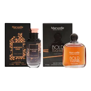 Bundle of Bold Together and Baroque King Pour Homme 100ml Fragrance for Men Marxzelle Designer Perfumes