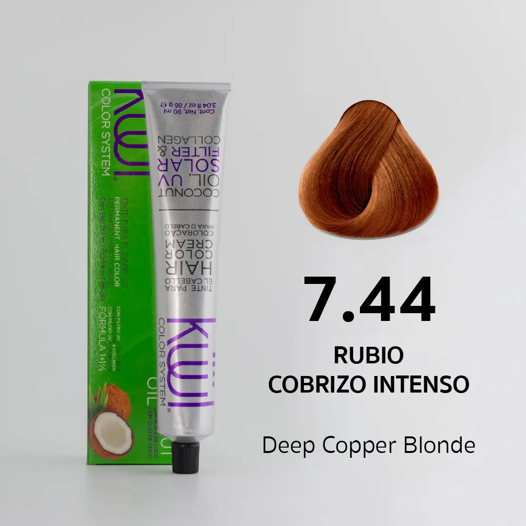 7.44 - Deep Copper Blonde