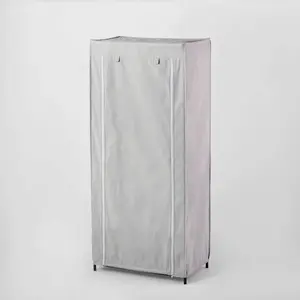 30" Double Rod Fabric Covered Wardrobe - Brightroom