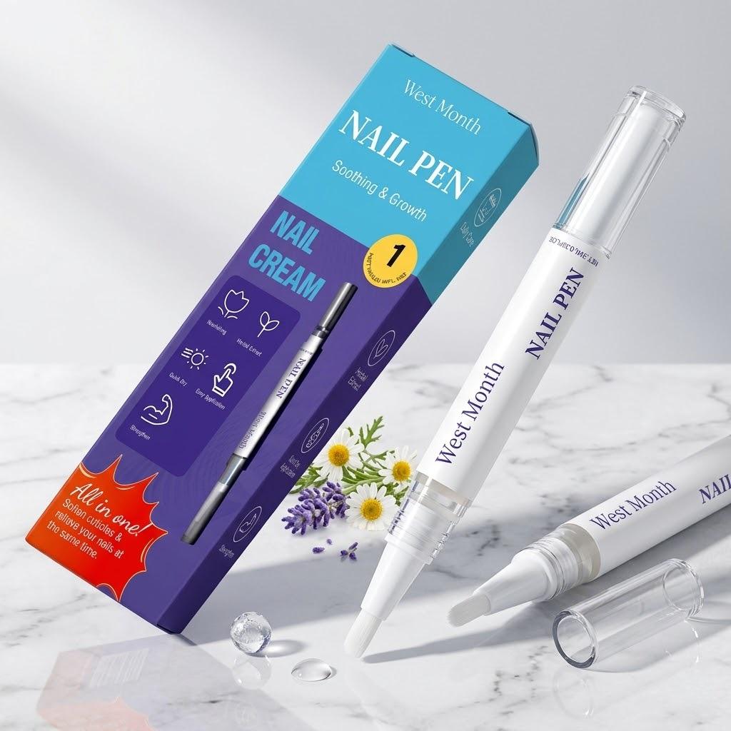 Nourishing Nail & Cuticle Care Pen - Hydrates, Strengthens & Smooths Dry Nails