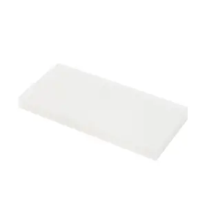 Norton White Pad Thick 10in x 4.6in Safe for Glass & Tile Versatile Scouring Pad for Kitchens Bathrooms and More